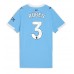 Maillot de foot Manchester City Ruben Dias #3 Domicile vêtements Femmes 2025-26 Manches Courtes